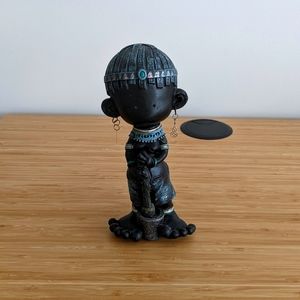 Piggy bank with dangling earing